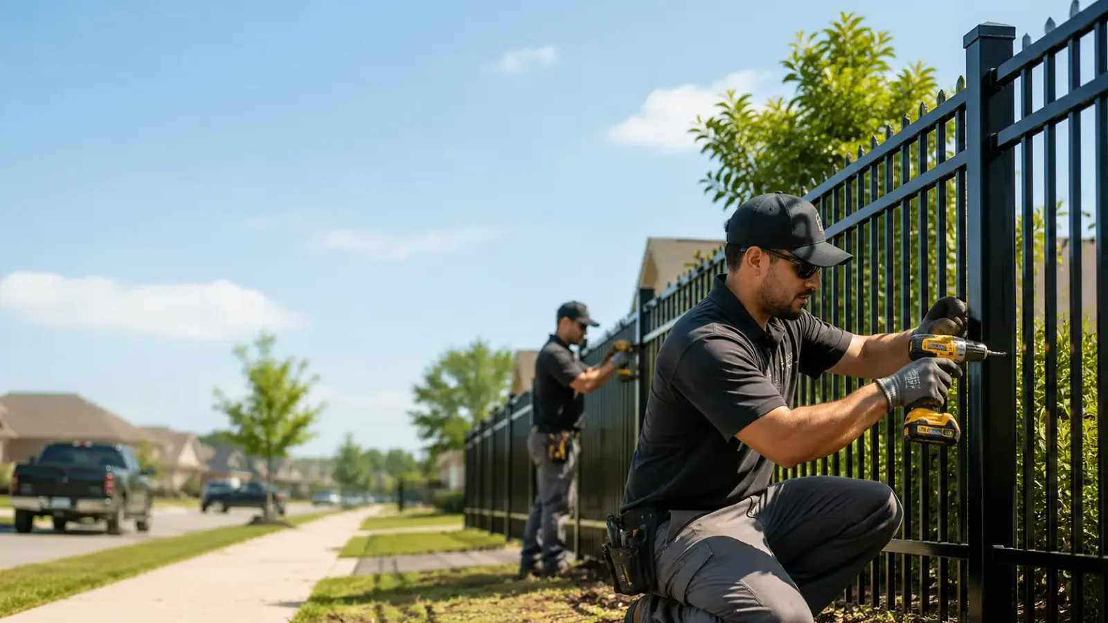 Metal Fence Installation in Wakefield, VA